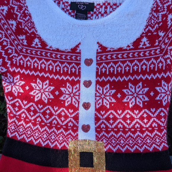 Girl's Santa's Helper Dress, size Large - Picture 8 of 11